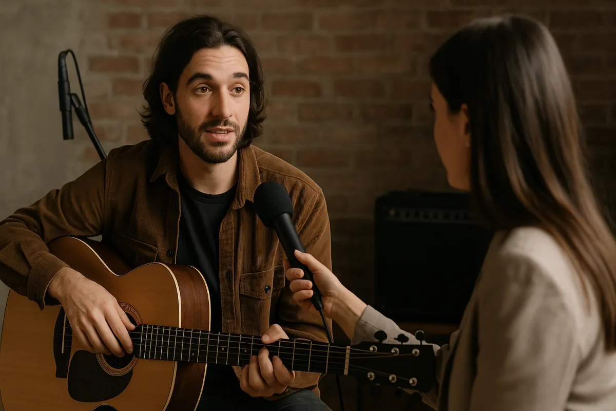 Modalità di intervista a cantanti indie italiani: la domanda che sblocca risposte inedite