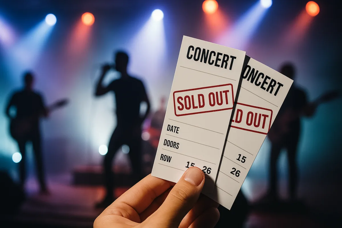 Biglietti concerti sold out: il metodo sicuro per evitare truffe e non rinunciare alla musica live