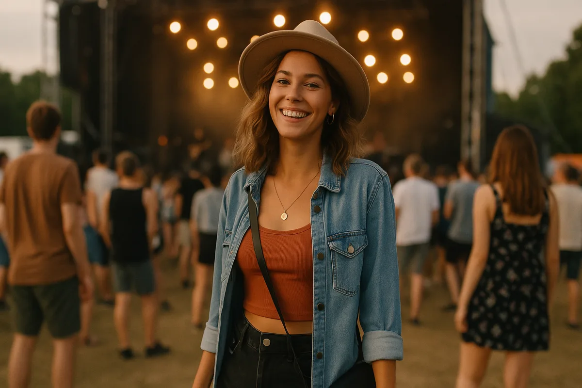 Cosa indossare a un concerto all’aperto? La scelta che unisce stile e comfort senza sbagliare