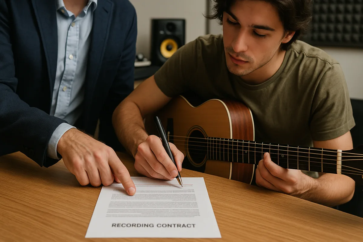 Come funziona il contratto discografico per un nuovo artista italiano? Il dettaglio che fa la differenza