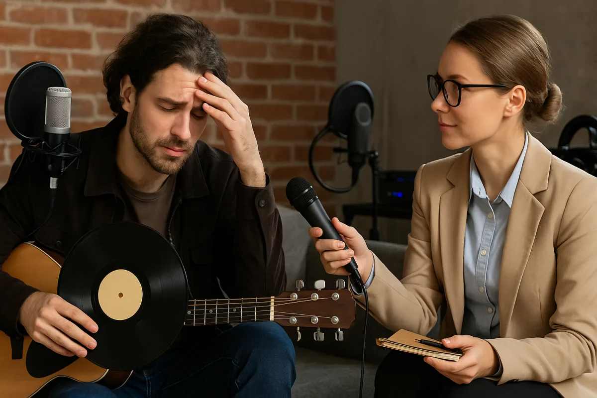 Le interviste dopo un flop discografico: come il dialogo può riaccendere la creatività