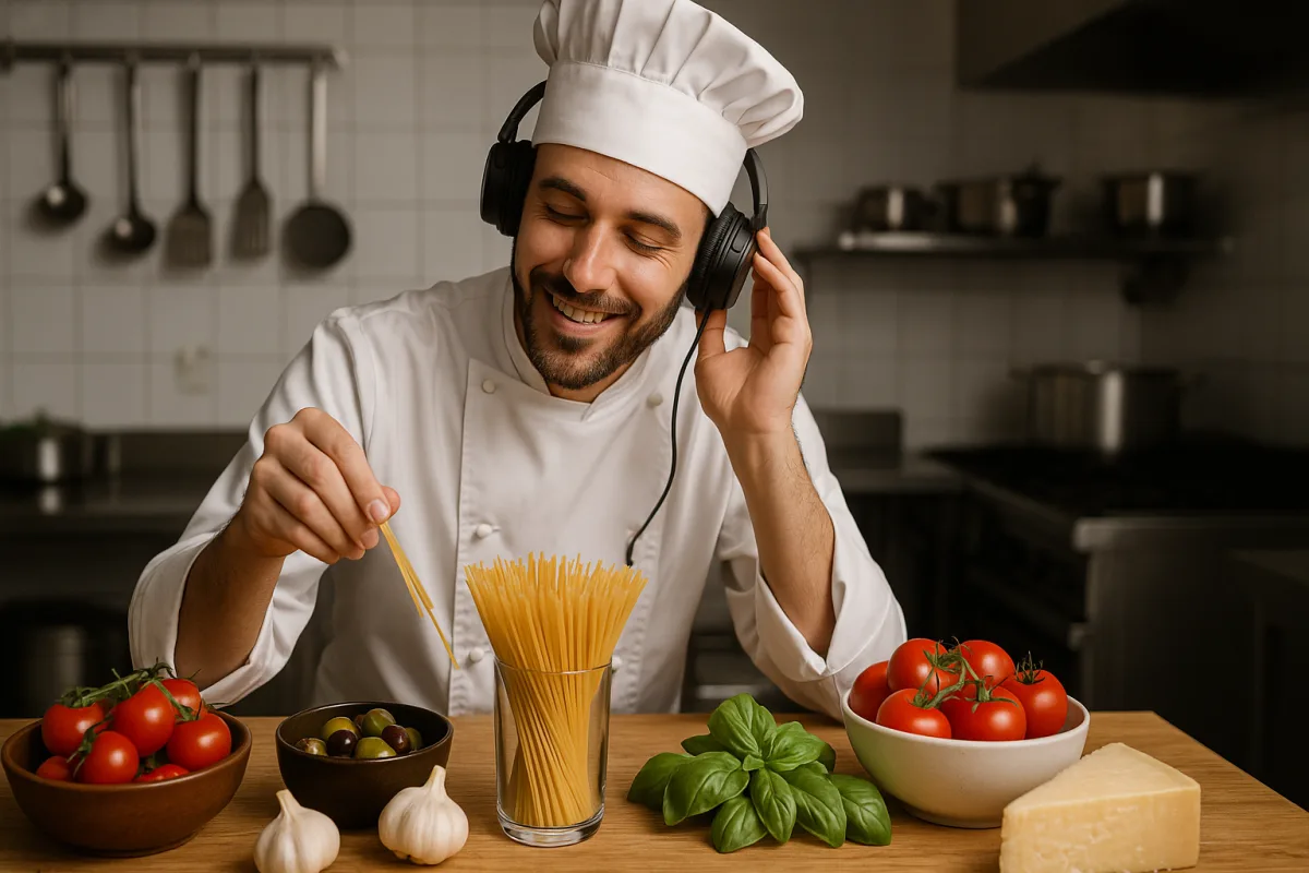 Playlist per cucina italiana: la selezione di tracce che accendono l’appetito secondo gli chef