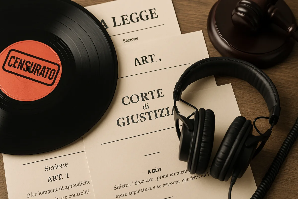 Cosa succede se una canzone viene censurata? Le conseguenze legali poco conosciute